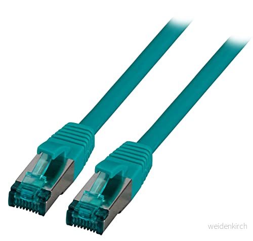 EFB RJ45 patchkabel S/FTP, Cat.6A, LSZH, 0,5 m, grön 4049759224998