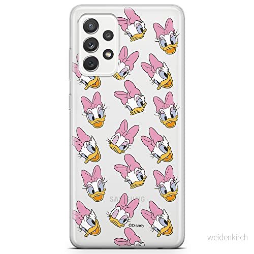 ERT GROUP mobiltelefonfodral för Samsung A72 5G originalt och officiellt licensierat Disney mönster Daisy 007 optimalt anpassad till formen på mobiltelefonen, gedeeltelijk transparant 5903040072820