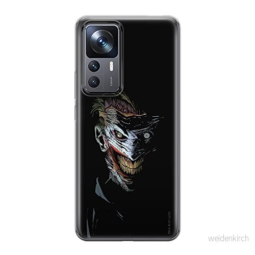 ERT GROUP mobiltelefonfodral för Xiaomi 12T/12T pro/K50 Ultra originalt och officiellt licensierat DC mönster Joker 011 optimalt anpassad till formen på mobiltelefonen, fodral tillverkad av TPU plast 5905511571009