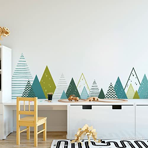 Ambiance Väggklistermärken barn dekoration för bebisrum klistermärke jätte skandinaviska berg LYNKA 60 x 100 cm 5415231640676 Ambiance Väggklistermärken barn dekoration för bebisrum klistermärke jätte skandinaviska berg LYNKA 60 x 100 cm 5415231640676