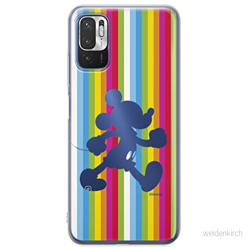 ERT GROUP mobiel telefoonhoesje voor Xiaomi REDMI NOTE 10 5G / POCO M3 PRO origineel en officieel erkend Disney patroon Mickey 028 aangepast aan de vorm van mobiele telefoon, gedeeltelijk bedrukt 5904805608049