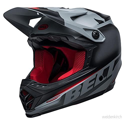 Bell unisex 9 Fusion MIPS MTB helhjälm,matt svart/grå/brott, X liten/51 53 cm 768686209420