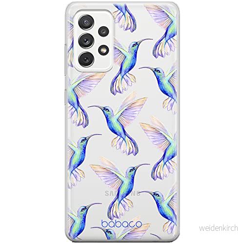 ERT GROUP mobiltelefonfodral för Samsung A53 5G originalt och officiellt licensierat Babaco mönster Hummingbird 002 optimalt anpassad till formen på mobiltelefonen, gedeeltelijk transparant 5904805332197