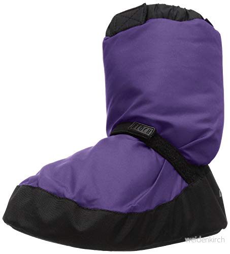 Bloch Warm Up Bootie Dansskor för kvinnor, Lila, Large 688478218297