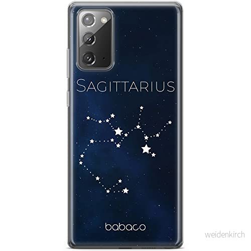 ERT GROUP mobiltelefonfodral för Samsung GALAXY NOTE 20 originalt och officiellt licensierat Babaco mönster Zodiac Constellation 009, fodral tillverkad av TPU plast 5903932198195