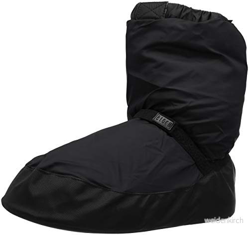 Bloch kvinnors varm upp bootie danssko, Svart, Small 886253098076