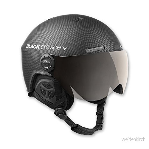 Black Crevice skidhjälm Arlberg med 2 visir kol svart/grå, M/L 9120062937227