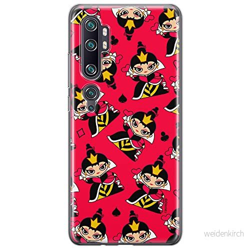 ERT GROUP mobiltelefonfodral för Xiaomi MI NOTE 10 / PRO originalt och officiellt licensierat Disney mönster Queen of Hearts 002, fodral tillverkad av TPU plast 5905131429629