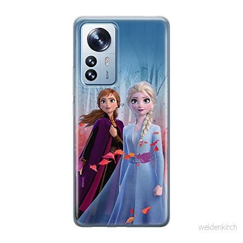 ERT GROUP mobiltelefonfodral för Xiaomi 12 PRO originalt och officiellt licensierat Disney mönster Frozen 008 optimalt anpassad till formen på mobiltelefonen, fodral tillverkad av TPU plast 5905511515836