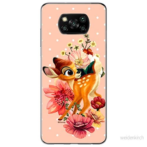 ERT GROUP mobiltelefonfodral för Xiaomi POCOPHONE X3 originalt och officiellt licensierat Disney mönster Bambi 014 optimalt anpassad till formen på mobiltelefonen, fodral tillverkad av TPU plast 5904805361593