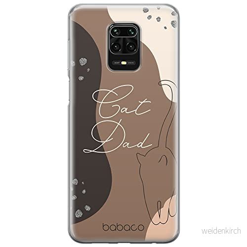 ERT GROUP mobiltelefonfodral för Xiaomi REDMI NOTE 9 PRO/ 9S originalt och officiellt licensierat Babaco mönster Cats 010 anpassad till formen på mobiltelefonen, fodral tillverkad av TPU plast 5905131092601