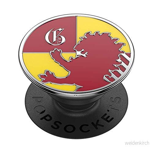 PopSockets PopGrip Hopfällbar Stativ och Grepp för Smartphone Surfplatta med en Swappable PopTop Enamel Gryffindor 842978180533