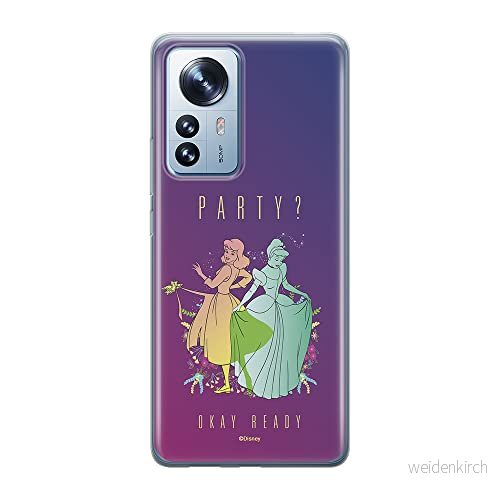 ERT GROUP mobiltelefonfodral för Xiaomi 12 / 12X originalt och officiellt licensierat Disney mönster Cindrella 002 optimalt anpassad till formen på mobiltelefonen, fodral tillverkad av TPU plast 5905511475383