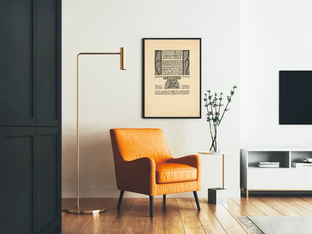 Art Nouveau-affisch Bruno Möhring - Arkitektonisk väggdekoration - Bild 2