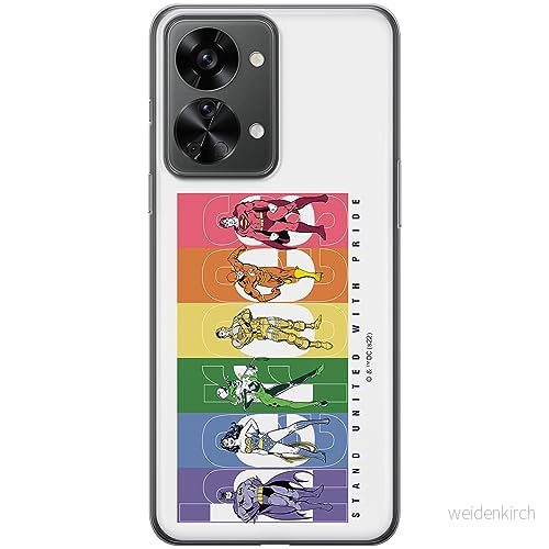 ERT GROUP mobiltelefonfodral för OnePlus NORD 2T 5G originalt och officiellt licensierat DC mönster Justice League 008 optimalt anpassad till formen på mobiltelefonen, fodral tillverkad av TPU plast 5905511999513