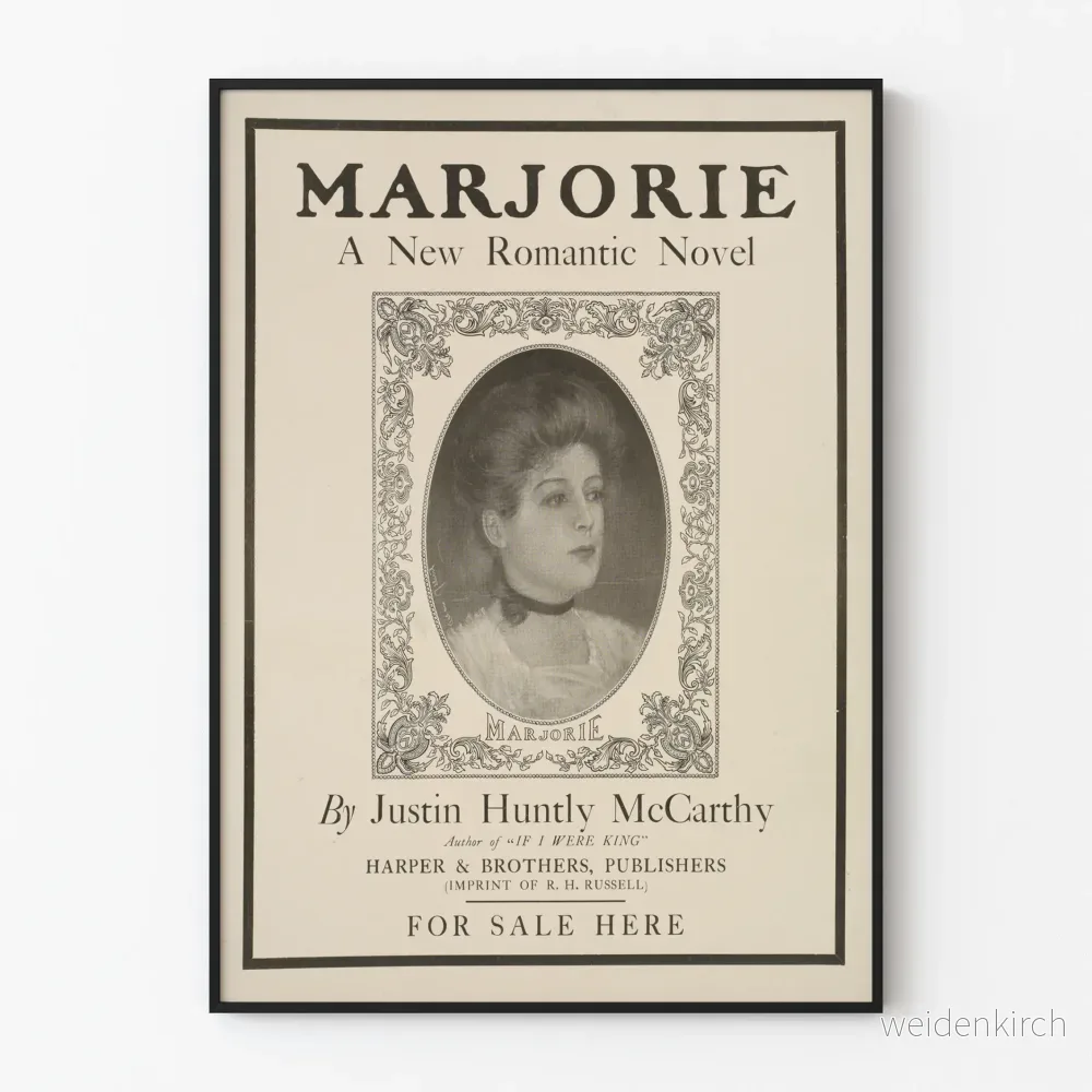 Vintageposter Marjorie Roman Romantisk