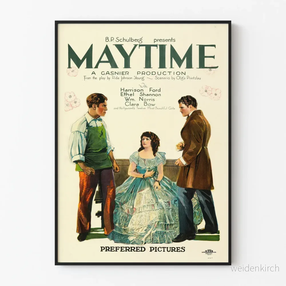 Vintageaffisch Maytime – Väggdekoration för klassisk film Vintageaffisch Maytime – Väggdekoration för klassisk film