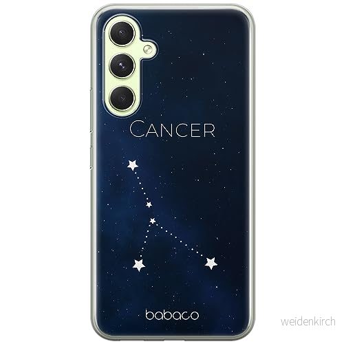 ERT GROUP mobiltelefonfodral för Samsung A54 5G originalt och officiellt licensierat Babaco mönster Zodiac Constellation 004 anpassad till formen på mobiltelefonen, fodral tillverkad av TPU plast 5905511797423