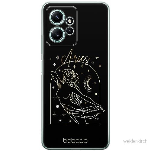 ERT GROUP mobiltelefonfodral för Xiaomi REDMI NOTE 12 4G originalt och officiellt licensierat Babaco mönster Zodiac Woman 001 anpassad till formen på mobiltelefonen, fodral tillverkad av TPU plast 5905511940713