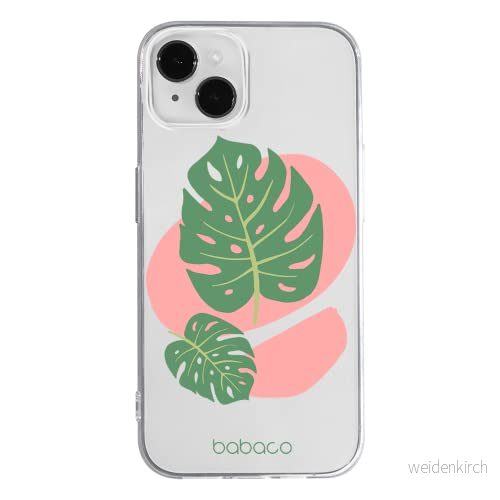 ERT GROUP mobiltelefonfodral för Apple Iphone 14 PLUS originalt och officiellt licensierat Babaco mönster Plants 011 optimalt anpassad till formen på mobiltelefonen, gedeeltelijk transparant 5905131898166