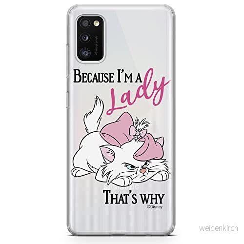 ERT GROUP mobiltelefonfodral för Samsung A41 originalt och officiellt licensierat Disney mönster Marie 004 optimalt anpassad till formen på mobiltelefonen, gedeeltelijk transparant 5903537509914