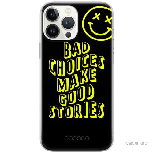 ERT GROUP mobiltelefonfodral för Apple Iphone 7 PLUS/ 8 PLUS originalt och officiellt licensierat Babaco mönster Bad choices 002, fodral tillverkad av TPU plast 5903932916041