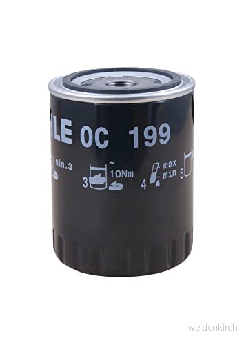 MAHLE ORIGINAL OC 199 Filtre à huile avec deux clapets de non retour vissé RENAULT: CLIO 1, Rapid, Express Van / Break 4009026007518