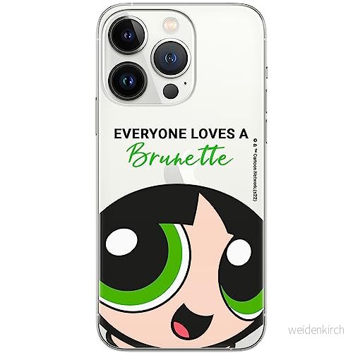ERT GROUP mobiltelefonfodral för Iphone 13 PRO MAX originalt och officiellt licensierat The Powerpuff Girls mönster 013, gedeeltelijk transparant 5905511962364