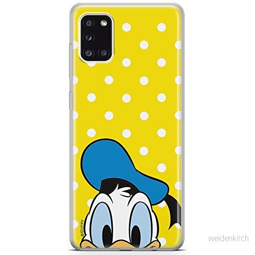 ERT GROUP mobiltelefonfodral för Samsung A31 originalt och officiellt licensierat Disney mönster Donald 001 optimalt anpassad till formen på mobiltelefonen, fodral tillverkad av TPU plast 5903040212271