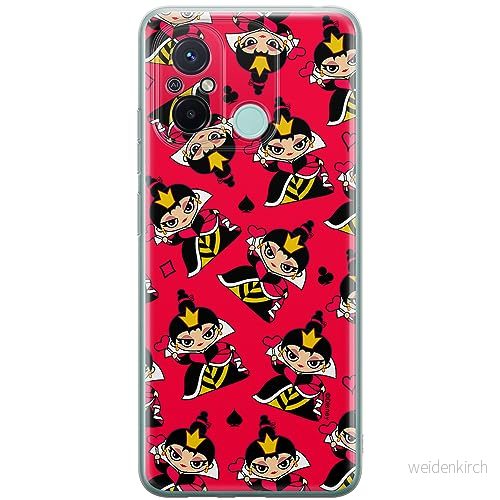 ERT GROUP mobiltelefonfodral för Xiaomi REDMI 12C/ 11A originalt och officiellt licensierat Disney mönster Queen of Hearts 002, fodral tillverkad av TPU plast 5905511849696