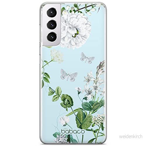 ERT GROUP mobiltelefonfodral för Samsung S21 originalt och officiellt licensierat Babaco mönster Flowers 030 optimalt anpassad till formen på mobiltelefonen, fodral tillverkad av TPU plast 5905131276339