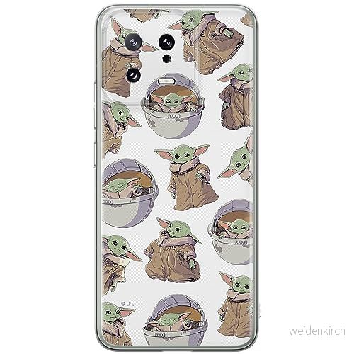 ERT GROUP mobiltelefonfodral för Xiaomi 13 originalt och officiellt licensierat Star Wars mönster Baby Yoda 028 optimalt anpassad till formen på mobiltelefonen, fodral tillverkad av TPU plast 5905511905415
