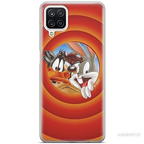 ERT GROUP mobiltelefonfodral för Samsung A12 / M12 originalt och officiellt licensierat Looney Tunes mönster 002 optimalt anpassad till formen på mobiltelefonen, fodral tillverkad av TPU plast 5903040097588