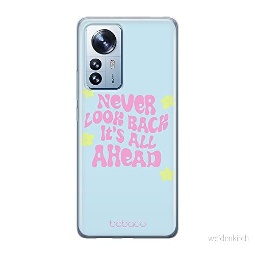 ERT GROUP mobiltelefonfodral för Xiaomi 12 / 12X originalt och officiellt licensierat Babaco mönster Never look back 005 optimalt anpassad till formen på mobiltelefonen, fodral tillverkad av TPU plast 5905511487454