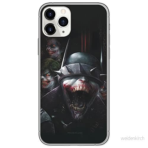 ERT GROUP mobiltelefonfodral för Apple Iphone 11 PRO MAX originalt och officiellt licensierat DC mönster Batman Who Laughs 003, fodral tillverkad av TPU plast 5902980827019