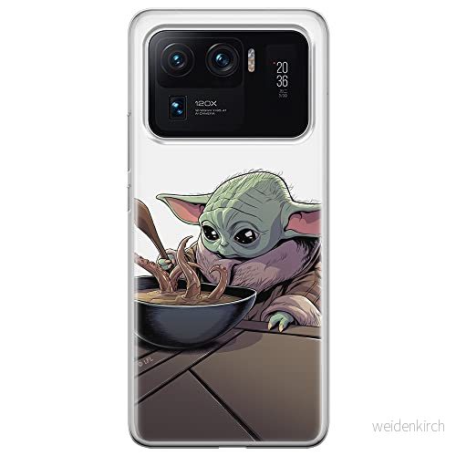 ERT GROUP mobiltelefonfodral för Xiaomi MI 11 ULTRA originalt och officiellt licensierat Star Wars mönster Baby Yoda 027 optimalt anpassad till formen på mobiltelefonen, fodral tillverkad av TPU plast 5904805091872