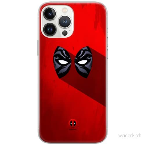 ERT GROUP mobiltelefonfodral för Huawei P30 originalt och officiellt licensierat Marvel mönster Deadpool 007 Vit optimalt anpassad till formen på mobiltelefonen, fodral tillverkad av TPU plast 5902980869538