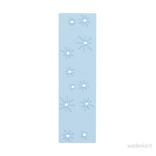 Nellie's Choice Shape Die Stansmall Landskap Snöflingor Cutting och Skärschablon på 14 x 3,5 cm för Korttillverkning, Pyssel, Scrapbooking Hantverk Lämplig Stansmaskiner 8719743097834
