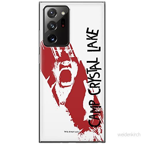 ERT GROUP mobiltelefonfodral för Samsung GALAXY NOTE 20 ULTRA originalt och officiellt licensierat Horror mönster Friday the 13th 010, fodral tillverkad av TPU plast 5905511102937
