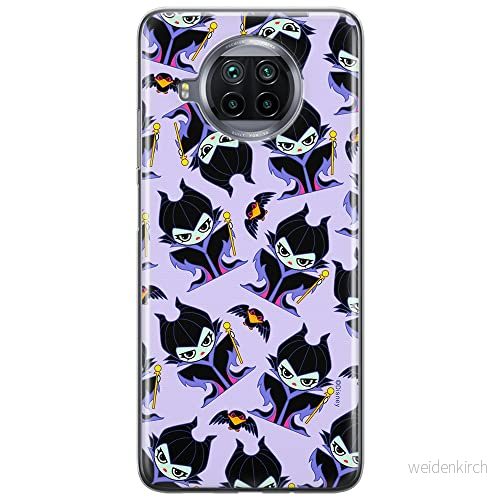 ERT GROUP mobiltelefonfodral för Xiaomi MI 10T LITE/REDMI NOTE 9 PRO 5G originalt och officiellt licensierat Disney mönster Maleficent 004, fodral tillverkad av TPU plast 5905131487131