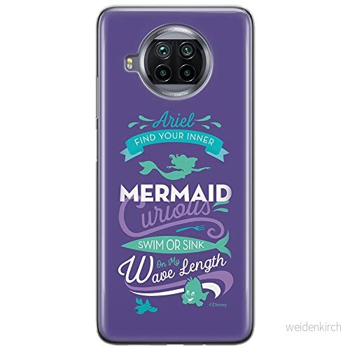 ERT GROUP mobiltelefonfodral för Xiaomi MI 10T LITE/REDMI NOTE 9 PRO 5G originalt och officiellt licensierat Disney mönster Ariel 002, fodral tillverkad av TPU plast 5903537158945