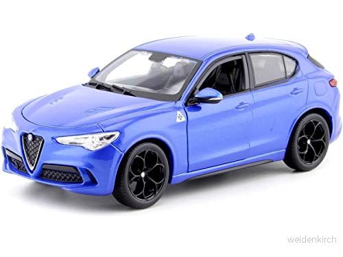 Bburago B18 21086 1:24 ALFA Romeo Stelvio, blå 4893993008490