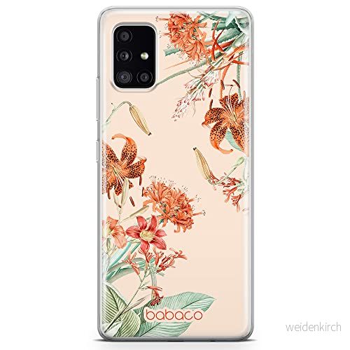ERT GROUP mobiltelefonfodral för Samsung A51 originalt och officiellt licensierat Babaco mönster Flowers 057 optimalt anpassad till formen på mobiltelefonen, fodral tillverkad av TPU plast 5905131365170