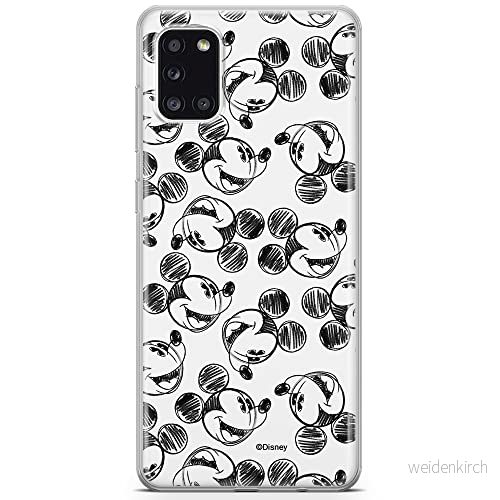 ERT GROUP mobiltelefonfodral för Samsung A31 originalt och officiellt licensierat Disney mönster Mickey 025 optimalt anpassad till formen på mobiltelefonen, fodral tillverkad av TPU plast 5903040213155