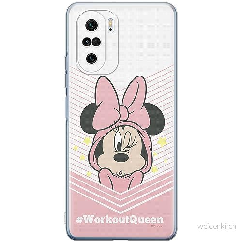 ERT GROUP mobiltelefonfodral för Xiaomi MI 11i/ REDMI K40/K40 PRO/POCO F3/ F3 PRO originalt och officiellt licensierat Disney mönster Minnie 053, fodral tillverkad av TPU plast 5905511877439