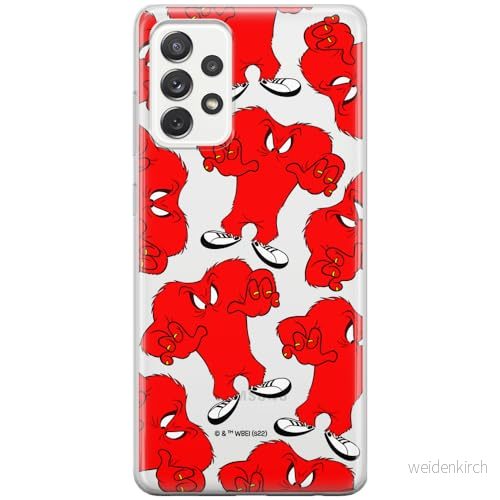 ERT GROUP mobiltelefonfodral för Samsung A73 5G originalt och officiellt licensierat Looney Tunes mönster Gossamer 001 optimalt anpassad till formen på mobiltelefonen, gedeeltelijk transparant 5905511676742