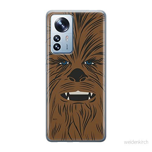 ERT GROUP mobiltelefonfodral för Xiaomi 12 PRO originalt och officiellt licensierat Star Wars mönster Chewbacca 005 optimalt anpassad till formen på mobiltelefonen, fodral tillverkad av TPU plast 5905511526498