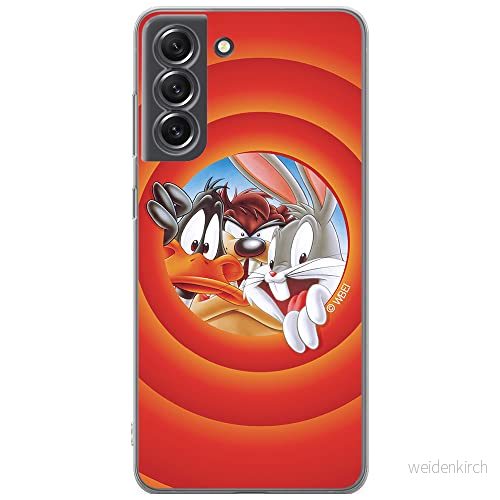 ERT GROUP mobiltelefonfodral för Samsung S21 FE originalt och officiellt licensierat Looney Tunes mönster 002 optimalt anpassad till formen på mobiltelefonen, fodral tillverkad av TPU plast 5903932980769