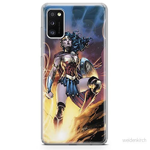 ERT GROUP mobiltelefonfodral för Samsung A41 originalt och officiellt licensierat DC mönster Wonder Woman 001 optimalt anpassad till formen på mobiltelefonen, fodral tillverkad av TPU plast 5903537533414