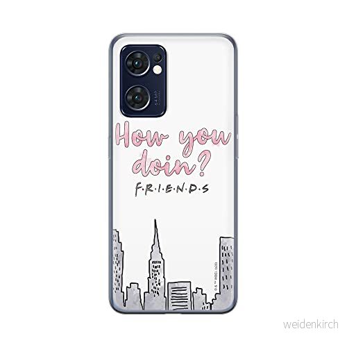 ERT GROUP mobiltelefonfodral för Oppo RENO 7 5G originalt och officiellt licensierat Friends mönster 009 optimalt anpassad till formen på mobiltelefonen, fodral tillverkad av TPU plast 5905511304676
